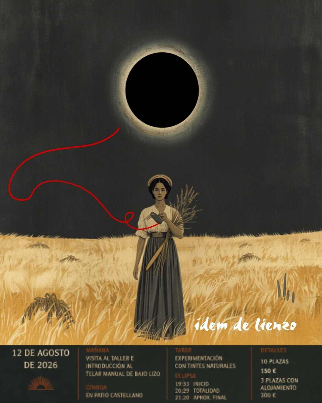 Vive el eclipse solar total desde Tierra de Campos